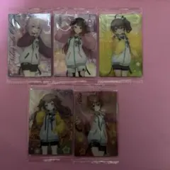 ホロライブ　ウエハース4（5枚セット）