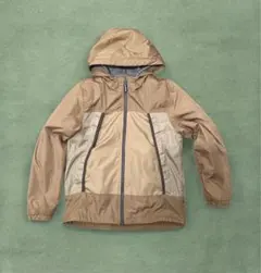 150cmベージュ フード付き ジャケット