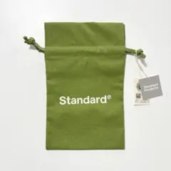 StandardProducts オリーブグリーン 緑 巾着袋 ノベルティ