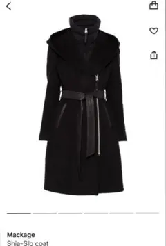 Mackage マッカージュ ブラックShia-Slb coatのサムネイル
