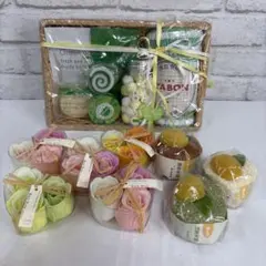 入浴剤＆バスギフトセット ソープフラワー バスボム タオル付き セット 未使用