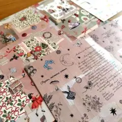 cheri 様 デザインペーパー 合計10枚 おすそ分け おまけ付き 紙博