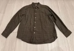 【断捨離値下げ⤵️】GU 千鳥 チェックシャツ