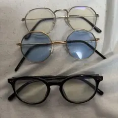 メガネセット シルバー ゴールド ブラック