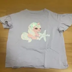 ユニコーン スパンコール Tシャツのサムネイル