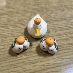 アヒル シマエナガ フィギュアセット