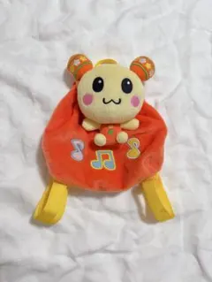 オレンジ色のキャラクターリュック