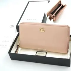 プチマーモント　レザージップアラウンドウォレット　ゆう 楽天市場】グッチ プチ マーモント レザー ジップアラウンドウォレット