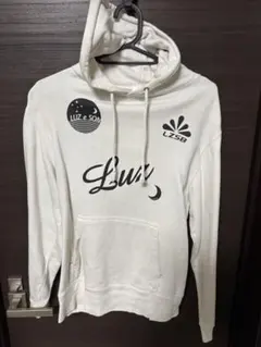Luz フード付きパーカー ホワイト　ルースインソンブラ