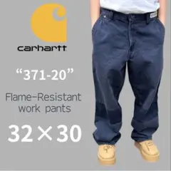 Carhartt FR 難燃ワークパンツネイビー32×30焚き火パンツのサムネイル