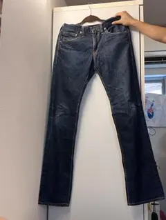 ダークブルー スリムフィットデニム
