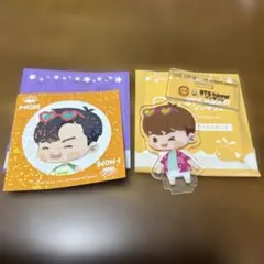 スシローとBTSのコラボ　ステッカーとアクリルスタンド