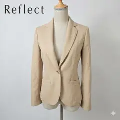 Reflect リフレクト テーラードジャケット ウール混 ベージュ 7 日本製のサムネイル