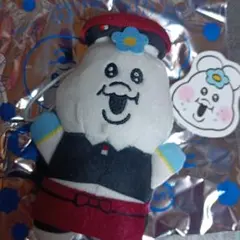 んぽちゃむ スシロー ぬいぐるみマスコット 店員 ピック