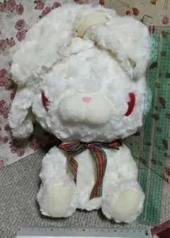 非売品　汎用うさぎのふわふわテディベア仕様の大きなぬいぐるみ　タグ付き
