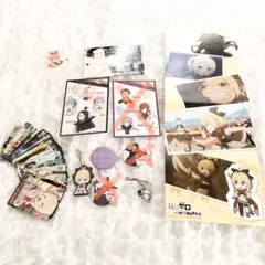 リゼロ 缶バッジ ポストカード アクリルスタンド ポスター カード セット
