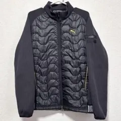 PUMA メンズジャケット 黒 キルティング Mサイズ