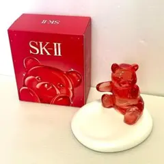 SK-II エスケーツー ベア ジュエリートレイ 非売品 ノベルティ クマ 赤