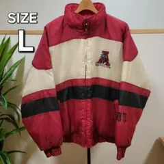 スタジャン ナイロン ブルゾン 刺繍 90s