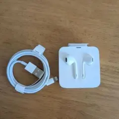 Apple 純正 Lightningケーブル イヤホン セット 新品