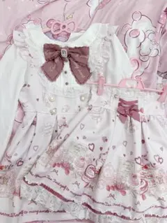 LIZLISA Many Hearts Afternoontea柄 セットアップ