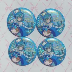 プリティストア セレカラ キュアスパイシー 缶バッジ 4つセット