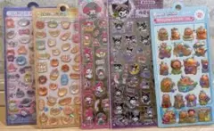 4 ボンボンドロップシール　5枚セット