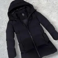 超大きめ 美品 ユニクロ シームレスダウン ロングコート 黒 ブラック 3XL UNIQLO（ユニクロ）の「シームレスダウンロングコート（その他