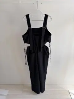 Kastane カスタネ　カットアウトシャーリングサロペット