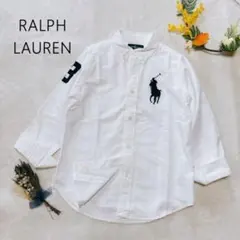 Ralph Lauren ビックポニー オックスフォードシャツ 6 ホワイト