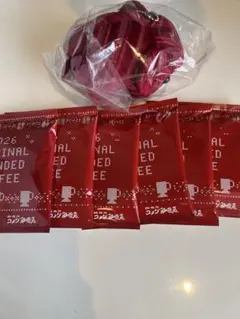 コメダ珈琲福袋ドムドムハンバーガーキーホルダードリップコーヒー6袋新品