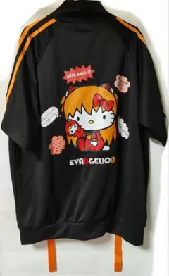 値下!!】エヴァンゲリオン ハローキティ 半袖 ブルゾン Мサイズ - メルカリ