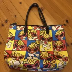 カラフルキャラクター マザーズバッグ　ヒスミニ