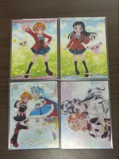 プリキュア ウエハース ふたりはプリキュア 4枚セット（開封済）