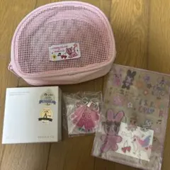 バニラコ　カバーリシャスファンデ　19ライト ポーチ・シール・キーホルダー4点