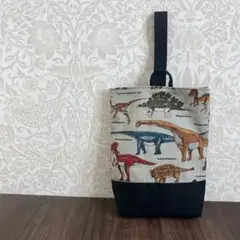 上履き入れ 男の子 上靴袋 入園入学 恐竜柄