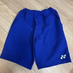 YONEX 青 ショートパンツ JP-SS