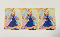 ひみつのアイプリ パラダイスがくえんせいふく1ねん じゅりあ 3枚