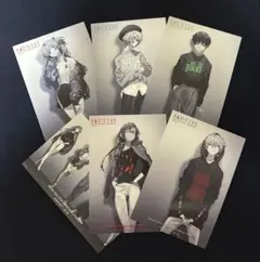 RADIOEVA エヴァ ノベルティトレーディングカード　カラー　4枚セット RADIO EVA STORE Re-OPEN & 3rd ANNIVERSARY!! #RADIOEVA