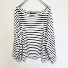 GORGE ボーダー 長袖 カットソー Fサイズのサムネイル
