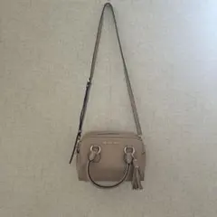 MICHAELKORS ピンクベージュショルダーバック美品❣️