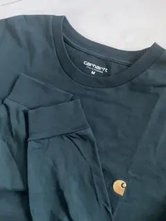 Carhartt WIPダークグリーン 長袖Tシャツ M