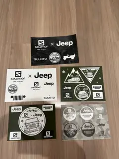 サロモン&Jeepコラボステッカー5種類セット