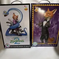 ズートピア　ハッピーくじ　フィギュア