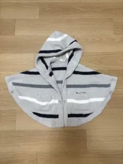 ジェラートピケ フード付きポンチョ