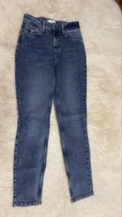 H&M ダークブルー デニムパンツ 34