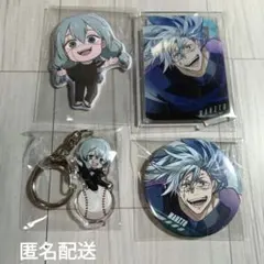 呪術廻戦 真人 アクスタ 缶バッジなど4点