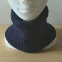 カシミヤ100%ロングネックウォーマー