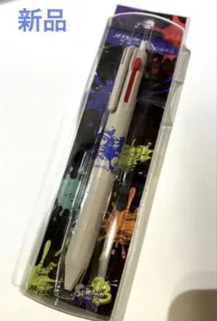 新品　スプラトゥーン3 ジェットストリーム　3色ボールペン　タコ　グレーのサムネイル