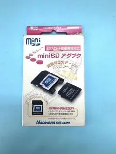 【新品未使用】ハギワラシスコム　miniSDアダプタ